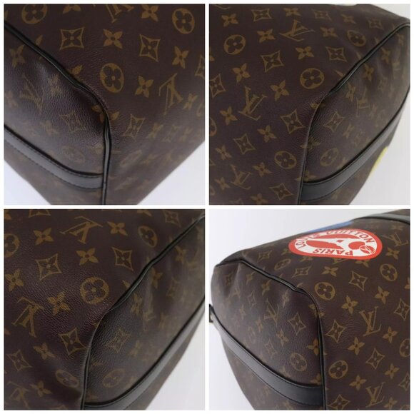 LOUIS VUITTON Monogram My LV Sticker Keepall Bandouliere 50 Bag - Picture 15 of 16